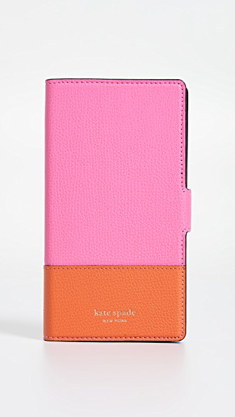 Kate Spade Sylvia Iphone Xs Max Magnetic Wrap Folio Case In Multi ...