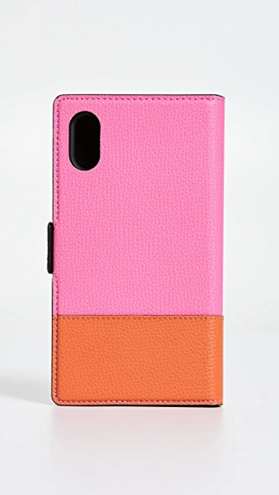 Shop Kate Spade Sylvia Magnetic Folio Iphone Case In Multi