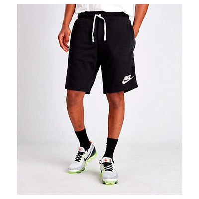 Shop Nike Men's Sportswear Hybrid Shorts In Black