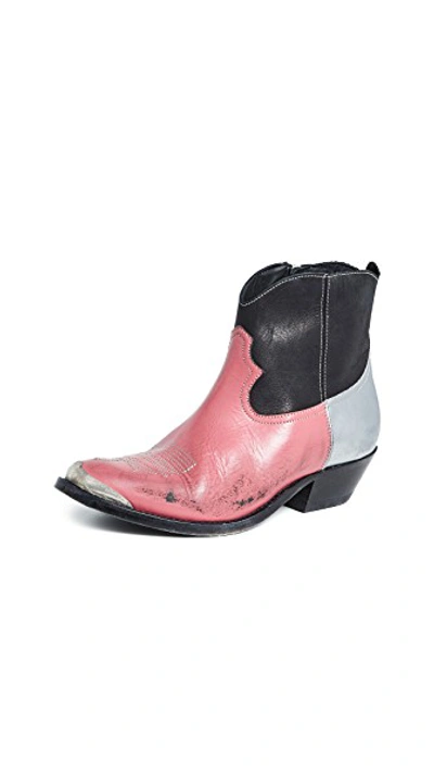 Shop Golden Goose Young Boots In Color Block