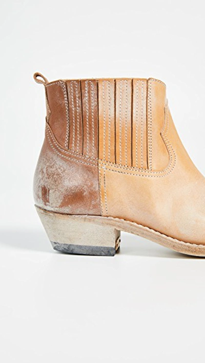 Shop Golden Goose Crosby Boots In Natual/cuoio