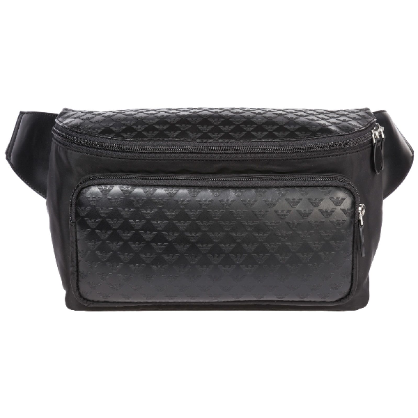 armani leather pouch