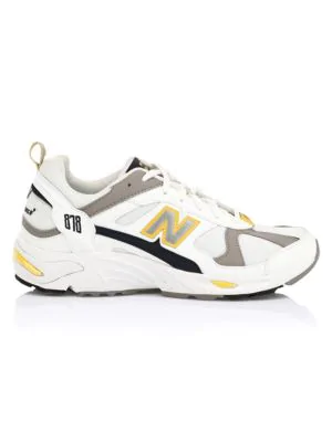 New Balance 878 Trainers (cm878tca) - White/yellow | ModeSens