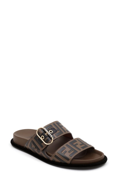 fendi double strap sandals