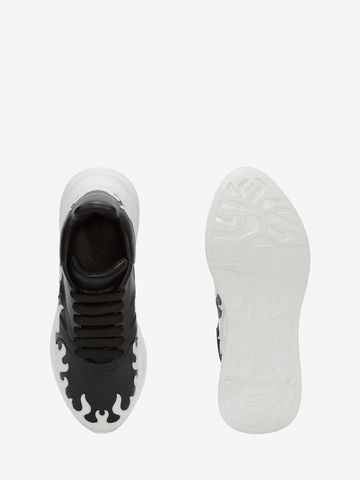 mcqueen flame sneakers