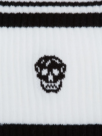 Shop Alexander Mcqueen Skull Sport Socks