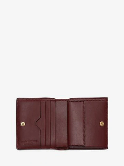 Shop Alexander Mcqueen Insect Folded Wallet