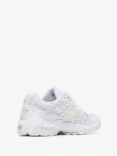 Shop Asics X Gmbh White Kayano Low Top Sneakers In 114 - White