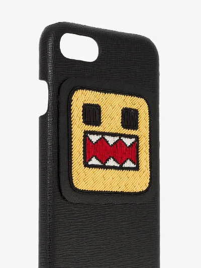 Shop Les Petits Joueurs 8-bit Monster Iphone 7 Case In Black