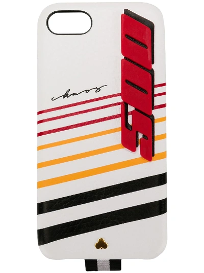 Shop Chaos Speed 500 Iphone 8 Case In White