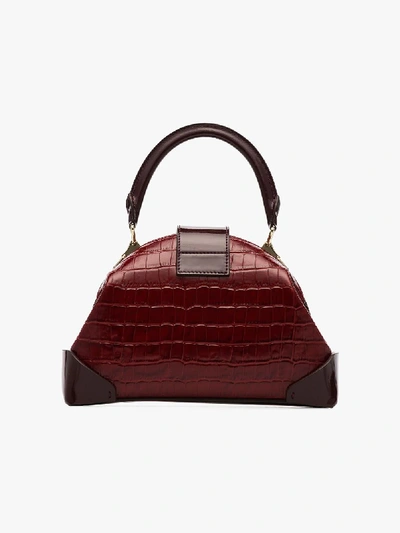 Shop Manu Atelier Klassische Handtasche In Red