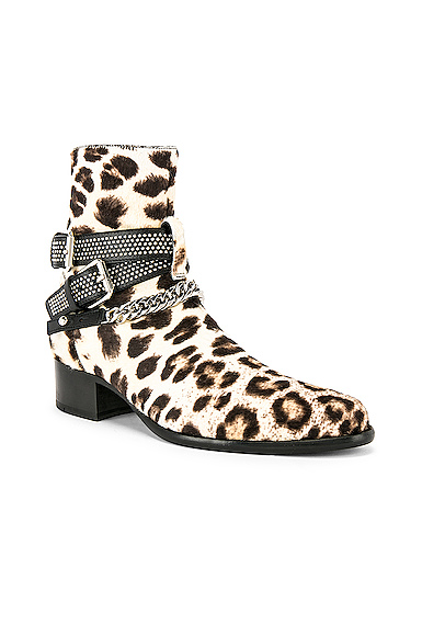 mens cheetah print boots