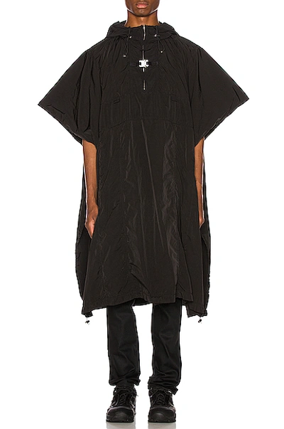 Shop Alyx Grandall Poncho In Black