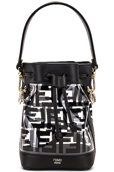 fendi black bucket bag