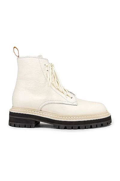 Shop Proenza Schouler Chunky Boots In White