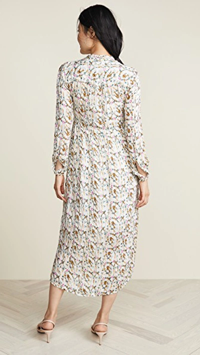 Heartmade Hornsea Dress In Off White Floral Print | ModeSens