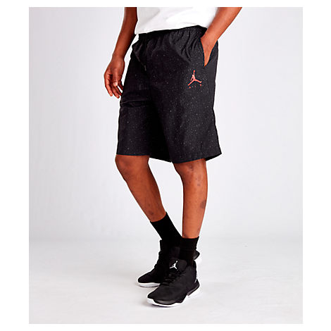 men's air jordan jumpman cement poolside training shorts
