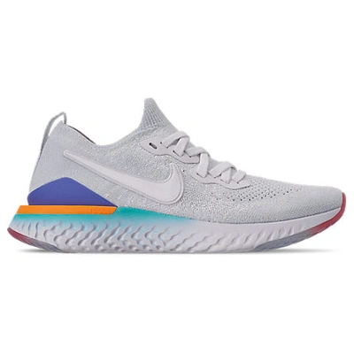 Shop Nike Women's Epic React Flyknit 2 Running Shoes In White