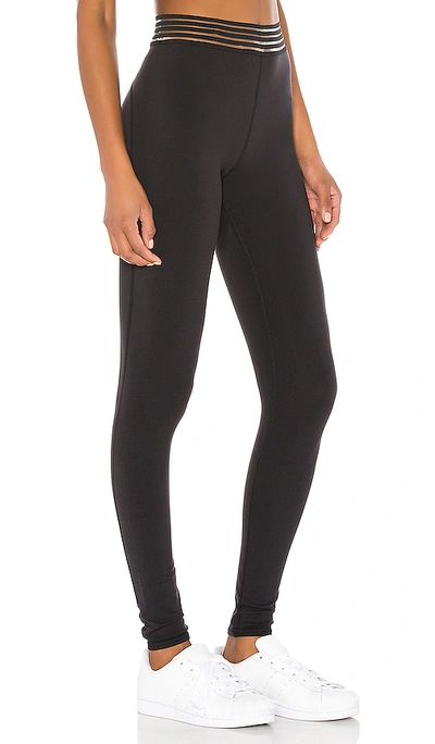 Shop Alo Yoga High Waist Gaze Legging In Black