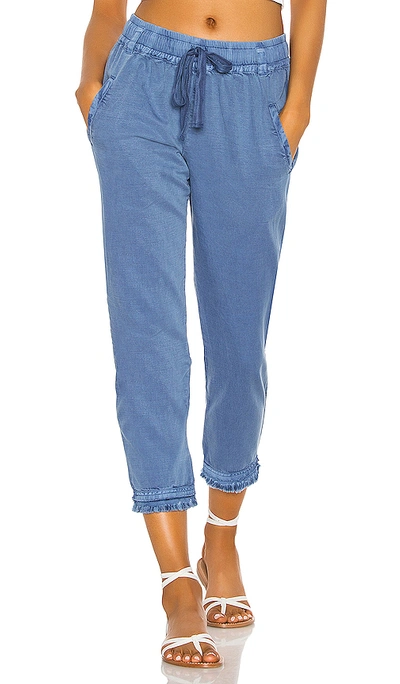 Shop Yfb Clothing Leon Pant In Blue. In Prussian
