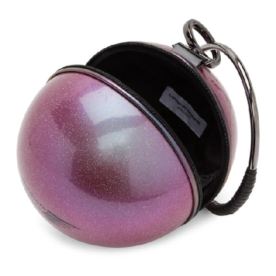 MARINE SERRE 紫色 DREAM BALL 手拿包