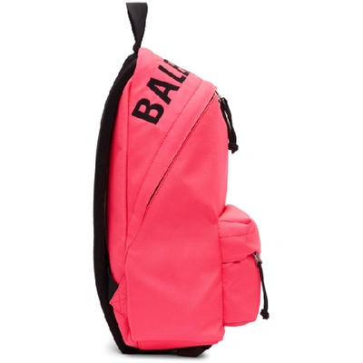 Shop Balenciaga Pink Small Wheel Backpack In 5610 Pink