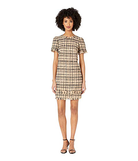 kate spade bicolor tweed dress