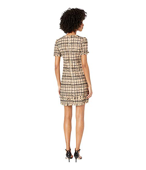 kate spade bicolor tweed dress