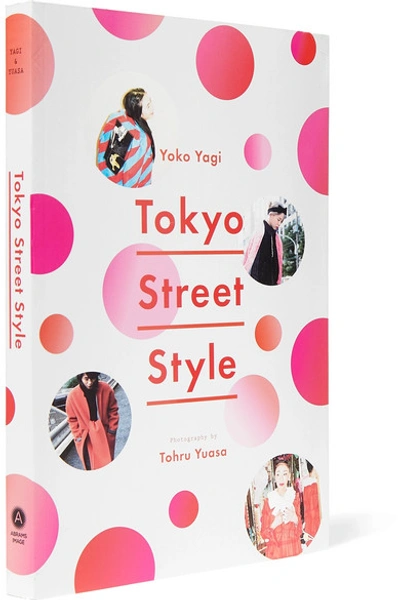 Shop Abrams Tokyo Street Style Paperback Book In Pink