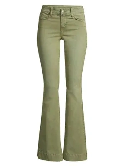 Shop L Agence The Affair High-rise Flare Jeans In Brigade