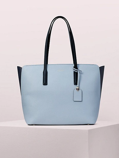 Shop Kate Spade Margaux Large Tote In Horizon Blue Multi