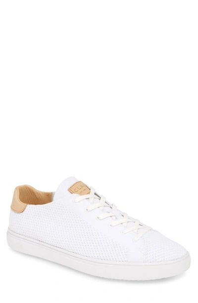 Shop Clae Bradley Sneaker In White Fabric