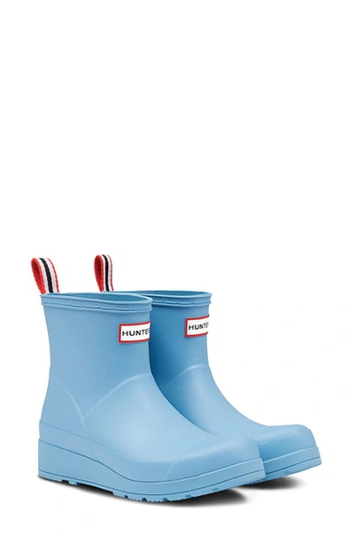 Shop Hunter Original Play Waterproof Rain Bootie In Bucket Blue