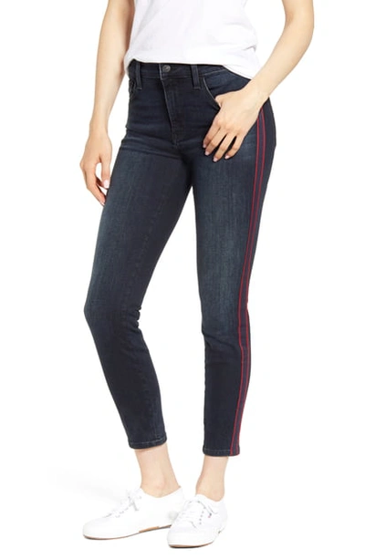 Shop Mavi Jeans Tess Side Stripe Skinny Jeans In Ink Stripe