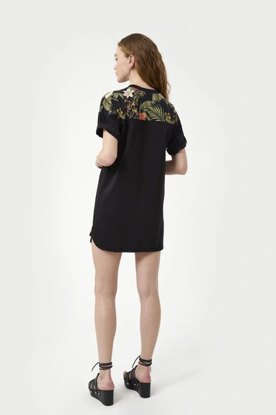 Shop Rebecca Minkoff Tropical Lulu Dress In Black