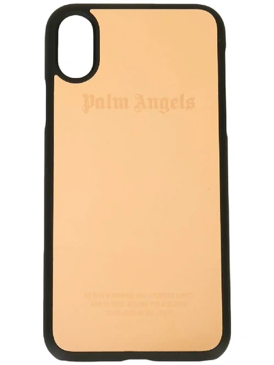 Shop Palm Angels Logo Phone Case - Black