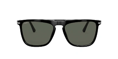 Shop Persol Unisex Sunglasses Po3225s In Green Polarized