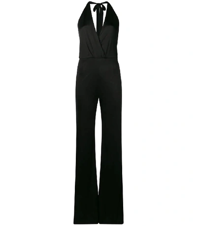 Shop Galvan Mamounia Jumpsuit In Black