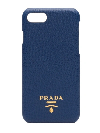 Shop Prada Iphone 7/8 Case - Blue