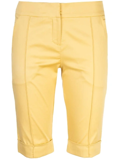 Shop Silvia Tcherassi Birmingham Shorts - Yellow