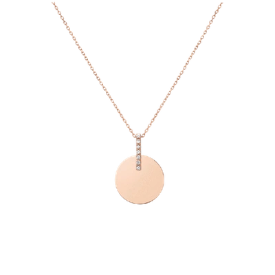 Shop Aurate Gold Disk Necklace