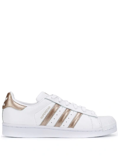 Shop Adidas Originals Adidas Superstar Sneakers - White