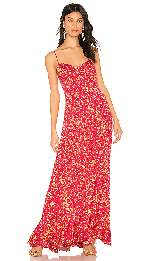 under the moonlight patchwork maxi dress