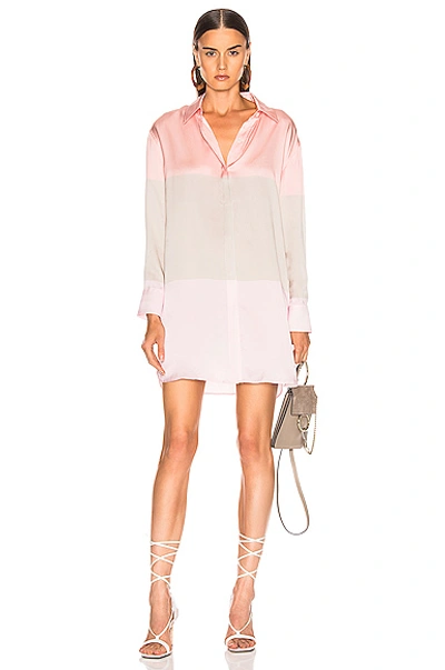 Shop Equipment Lacene Mini Dress In Rose Cloud Multi