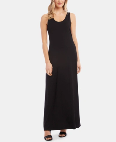 Shop Karen Kane Cara Crossback Maxi Dress In Black