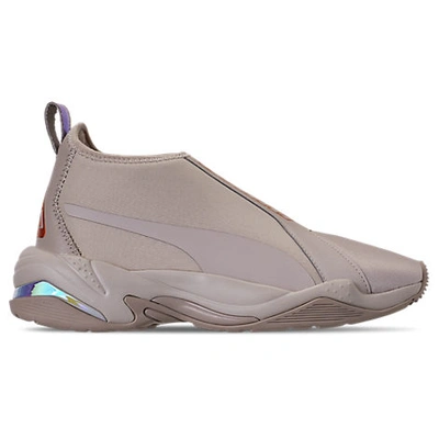 Shop Puma Women's Th Casual Shoes In Grey