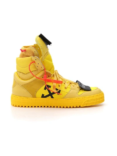 Shop Off-white Off In Yellow