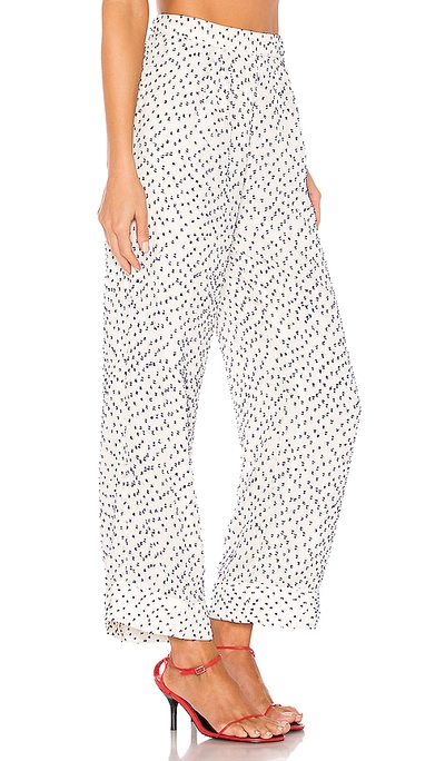 Shop House Of Harlow 1960 X Revolve Amaya Pant In White & Navy