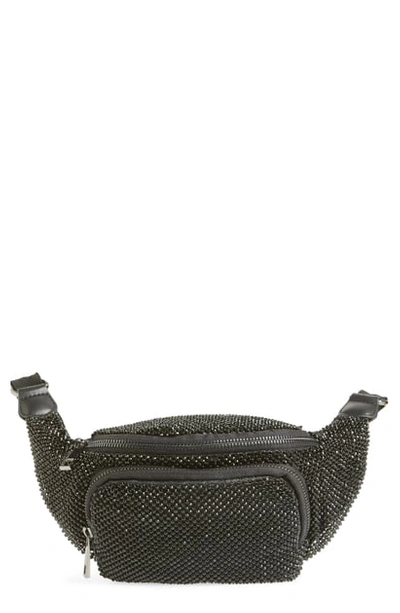 Topshop Diana Diamante Bumbag - Black | ModeSens