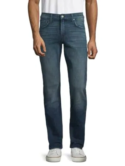 Shop 7 For All Mankind Slimmy Faded Jeans In Drifter